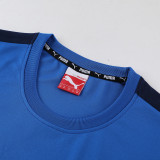 2023 PM Blue Short-sleeved Trouser Suit #PJ01