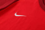 24-25 LIV Red Training Short Suit (100%Cotton)纯棉