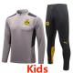 23-24 Dortmund Grey Kids Half Pull Tracksuit #E689 (童装) (半拉链)