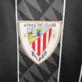 23-24 Bilbao Black GoalKeeper Fans Soccer Jersey