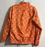 2023 Netherlands Blue & Orange Double Sided Windbreaker (双面风衣)(复古版)