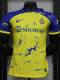 23-24 AL-Nassr Blue Yellow Player Version Training Shirts
