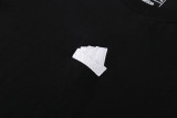 24-25 AD Black Training Short Suit #3333(100%Cotton)纯棉