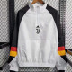 23-24 JUV White Black Windbreaker (红边）