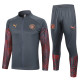 23-24 Man City Grey Jacket Tracksuit #A688(半拉链)