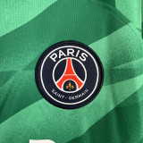 23-24 PSG GoalKeeper Green Long Sleeve Soccer Jersey (长袖)