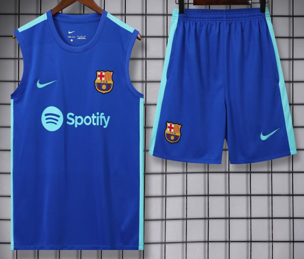 23-24 BAR Blue Tank top and shorts suit