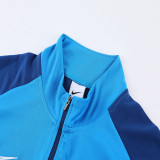 2023 NK Lake Blue Half Pull Tracksuit (半拉链) #NB03 湖蓝