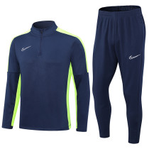 2023 NK Royal Blue Half Pull Tracksuit #2311(半拉链)