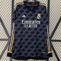 23-24 RMA Away Long Sleeve Soccer Jersey (长袖)