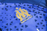 22-23 Marseille Blue Half Pull Tracksuit (半拉链)