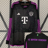 23-24 Bayern Away Long Sleeve Soccer Jersey (长袖)