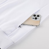 23-24 INT White Hoodie Jacket Tracksuit #01