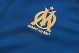 23-24 Marseille Dark Blue Jacket Tracksuit # A686
