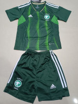 23-24 Saudi Arabia Home Kids Soccer Jersey