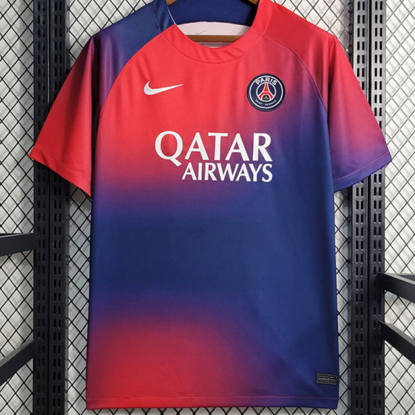 23-24 PSG Red Blue Training Shirts