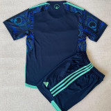 23-24 Leeds United Away Kids Soccer Jersey