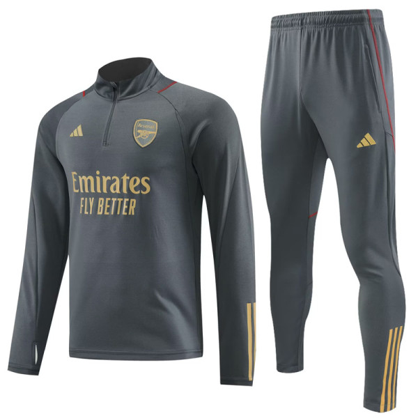 23-24 ARS Grey Half Pull Tracksuit (半拉链)