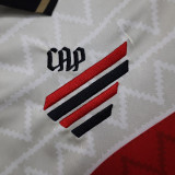 2023 Athletico Paranaense Cream Color Polo Short Sleeve