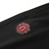 23-24 Man Utd Black Jacket Tracksuit #05