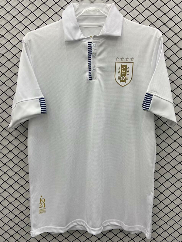 24-25 Uruguay Away Fans Soccer Jersey