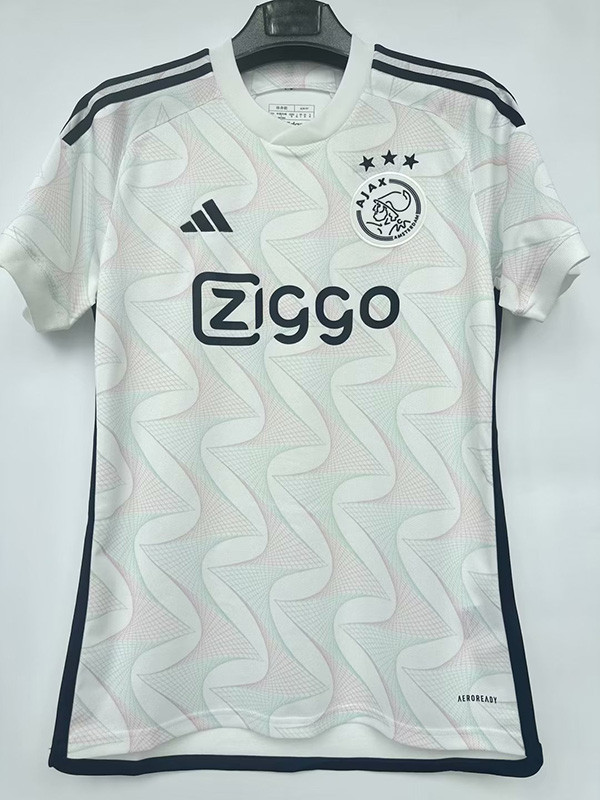 23-24 Ajax Away 1:1 Fans Soccer Jersey