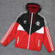 23-24 Flamengo Black Red Windbreaker