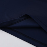 2023 NK ND02 Blue Short-sleeved Trouser Suit