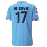 22-23 Man City Home 1:1 Fans Soccer Jersey