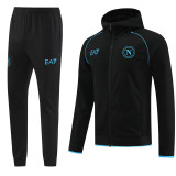 23-24 INT Black Hoodie Jacket Tracksuit #01