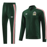 23-24 Mexico Dark Green Jacket Tracksuit