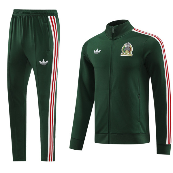 23-24 Mexico Dark Green Jacket Tracksuit