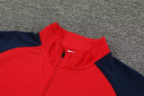 23-24 Ajax Red Half Pull Tracksuit (半拉链)