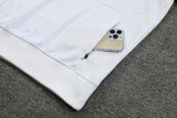 23-24 JUV White Half Pull Tracksuit (半拉链)