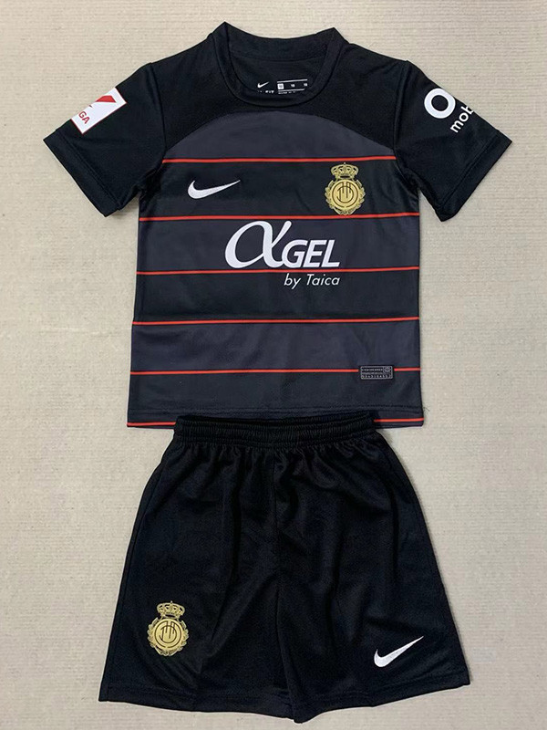 23-24 Mallorca Away Kids Soccer Jersey
