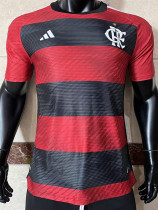 23-24 Flamengo Home Player Version Soccer Jersey