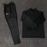 23-24 Sporting Lisbon Black Half Pull Tracksuit (半拉链)