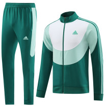23-24 AD Green White Jacket Tracksuit #AJ15