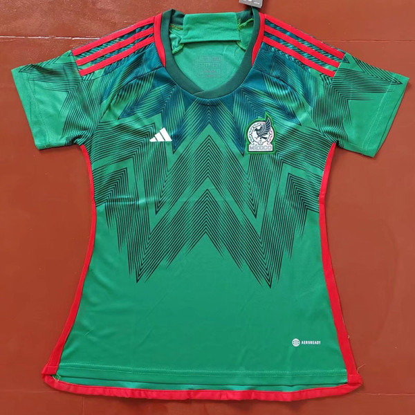 22-23 Mexico Home World Cup Women Soccer Jersey (女)