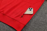 23-24 Ajax Red Half Pull Tracksuit (半拉链)