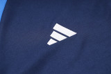 2023 AD Royal Blue Half Pull Tracksuit Lh #2329 (半拉链)