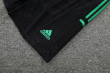 23-24 RMA Black Training Shorts Pants (绿边）