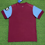 23-24 West Ham Home Fans Soccer Jersey