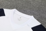 23-24 RMA White Blue Training Short Suit