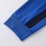 2023 PM Blue Short-sleeved Trouser Suit #PJ01
