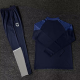 23-24 Monterrey Dark Blue Half Pull Tracksuit (半拉链)