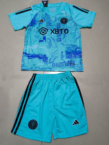 23-24 Inter Miami Blue Special Edition Kids Soccer Jersey