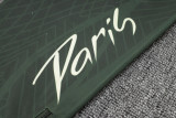 23-24 PSG Jordan Dark Green Half Pull Tracksuit #B784(半拉链)