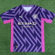 23-24 Man City Pink Purple GoalKeeper Soccer Jersey