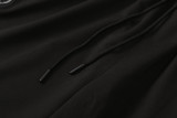 24-25 Ajax Black Training Short Suit (100%Cotton)纯棉
